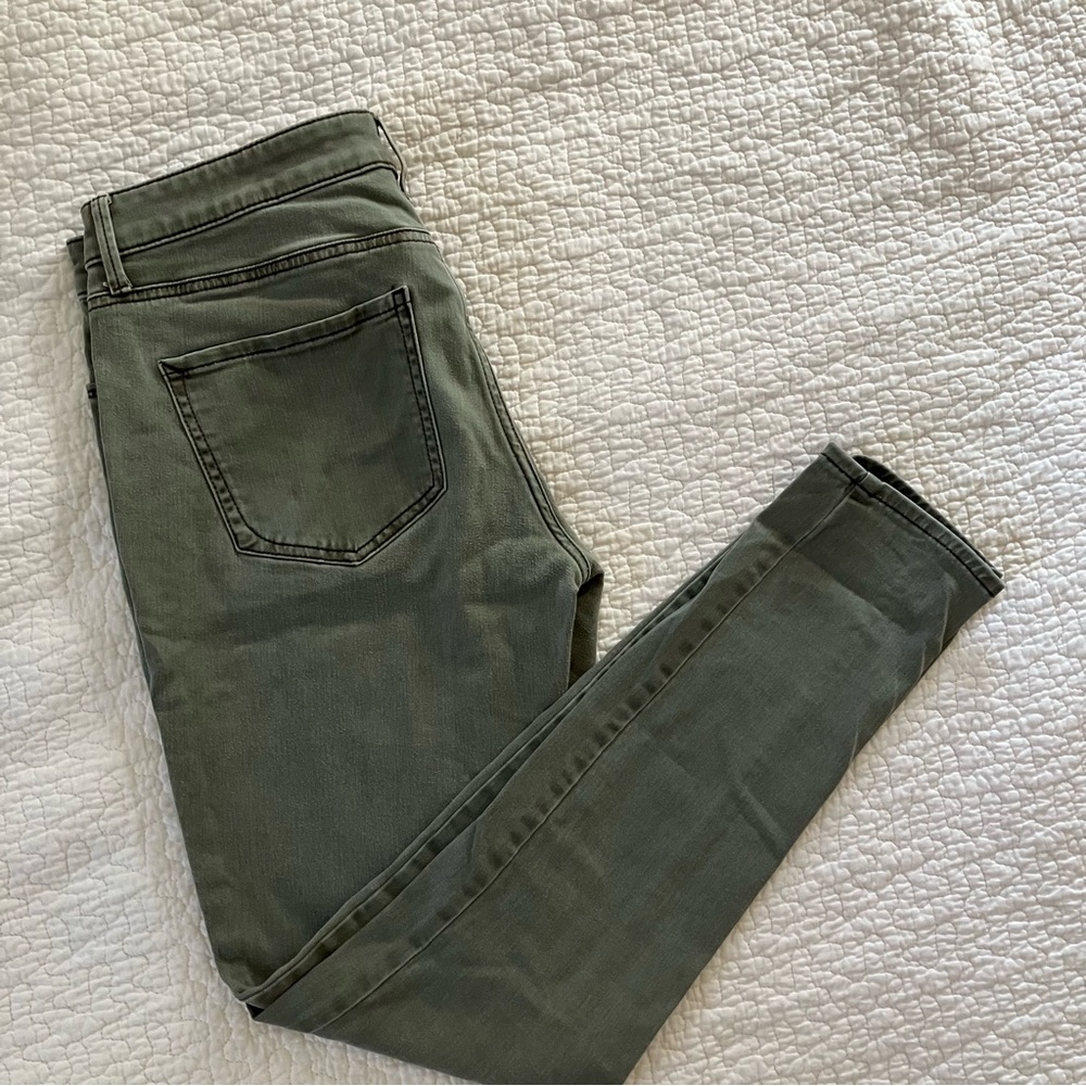 Express Women’s Size 8 Leggings — Grey/Green